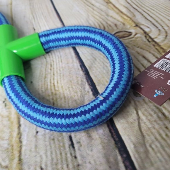 Large Dog Infinity Rope Blue Green JMK 07000 - Picture 4 of 5